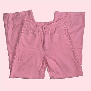 Bubblegum pink pants